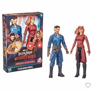 Dr Strange / Scarlett Witch Titan Hero Series New